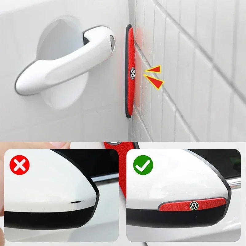 4 шт. резиновая полоса на бампер дверь автомобиля эмблема наклейка для