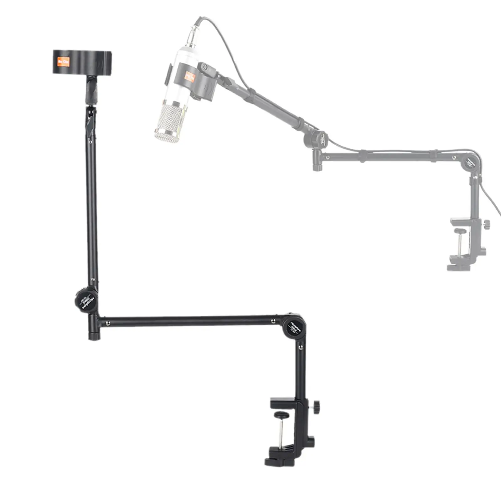 Кронштейн для микрофона Прочная регулируемая сверхмощная подставка Держатель