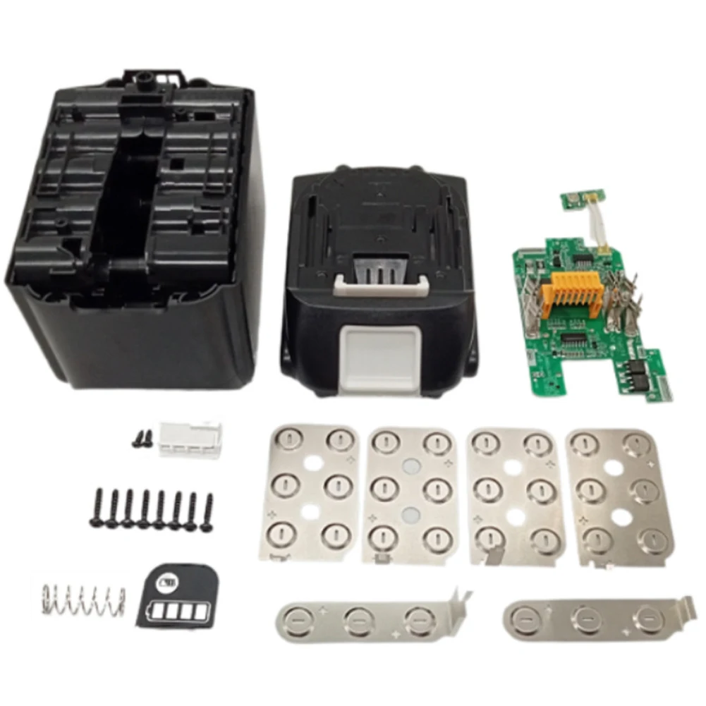 

18V Li-Ion Battery Case Shell Set With PCB Circuit Board For Makit 18V 9Ah Li-ion Battery BL1830 BL1860 BL1890 Power Tool Access