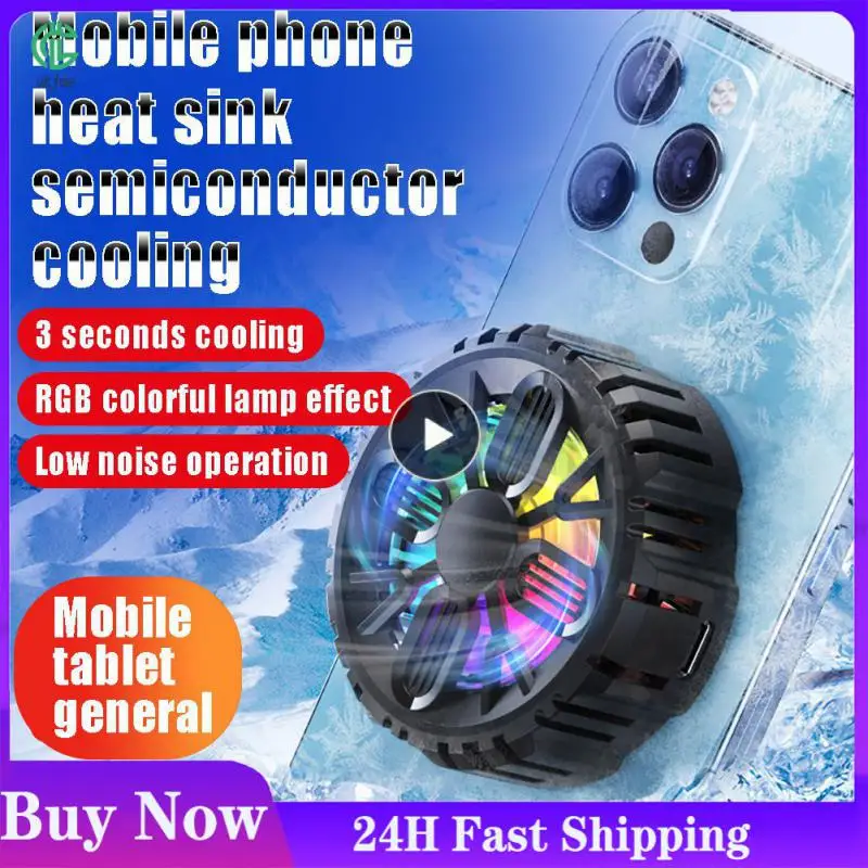 

Portable Gaming Radiator Semiconductor Refrigeration Phone Cooling Fan Cell Phone Cool Heat Sink Game Cooler