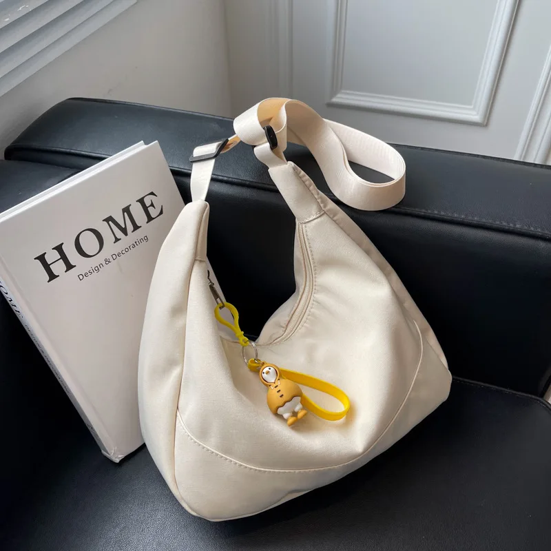 

Summer Fashion Shoulder Bags for Women Nylon Designer Casual Simple Women's Handbag 2022 New Large Capacity Female Shopper Bag