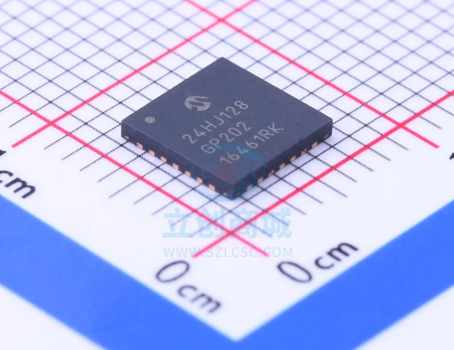 

PIC24HJ128GP202-I/MM package QFN-28 new original genuine microcontroller IC chip