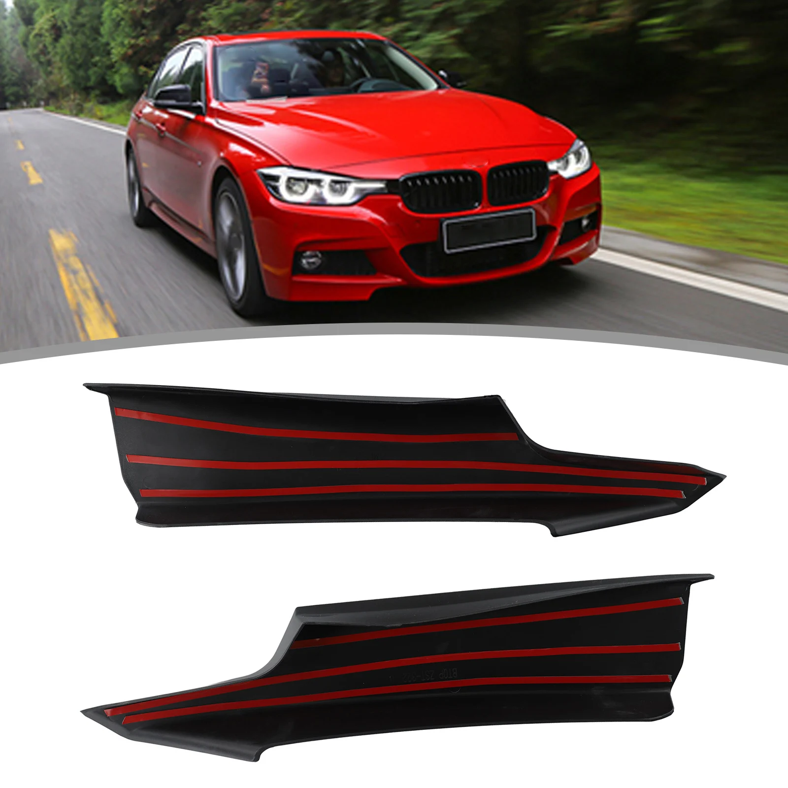 

Improved Handling and Performance with Front Lip Bumper Splitter for BMW 3 Series F30 M Sport 320i 325i 132019