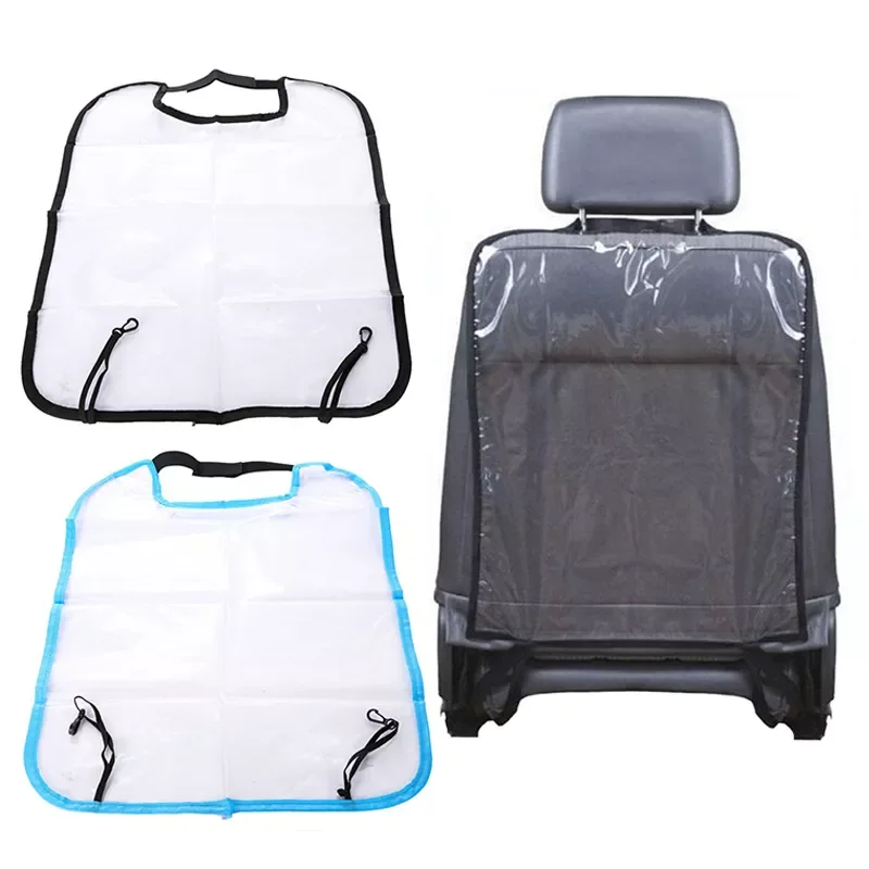 

Seat Back Cover Auto Kids Transparent Anti Dirty Kick Guard Protector Pad Car Cover Protector Automobile Anti-Child-Kick Pad