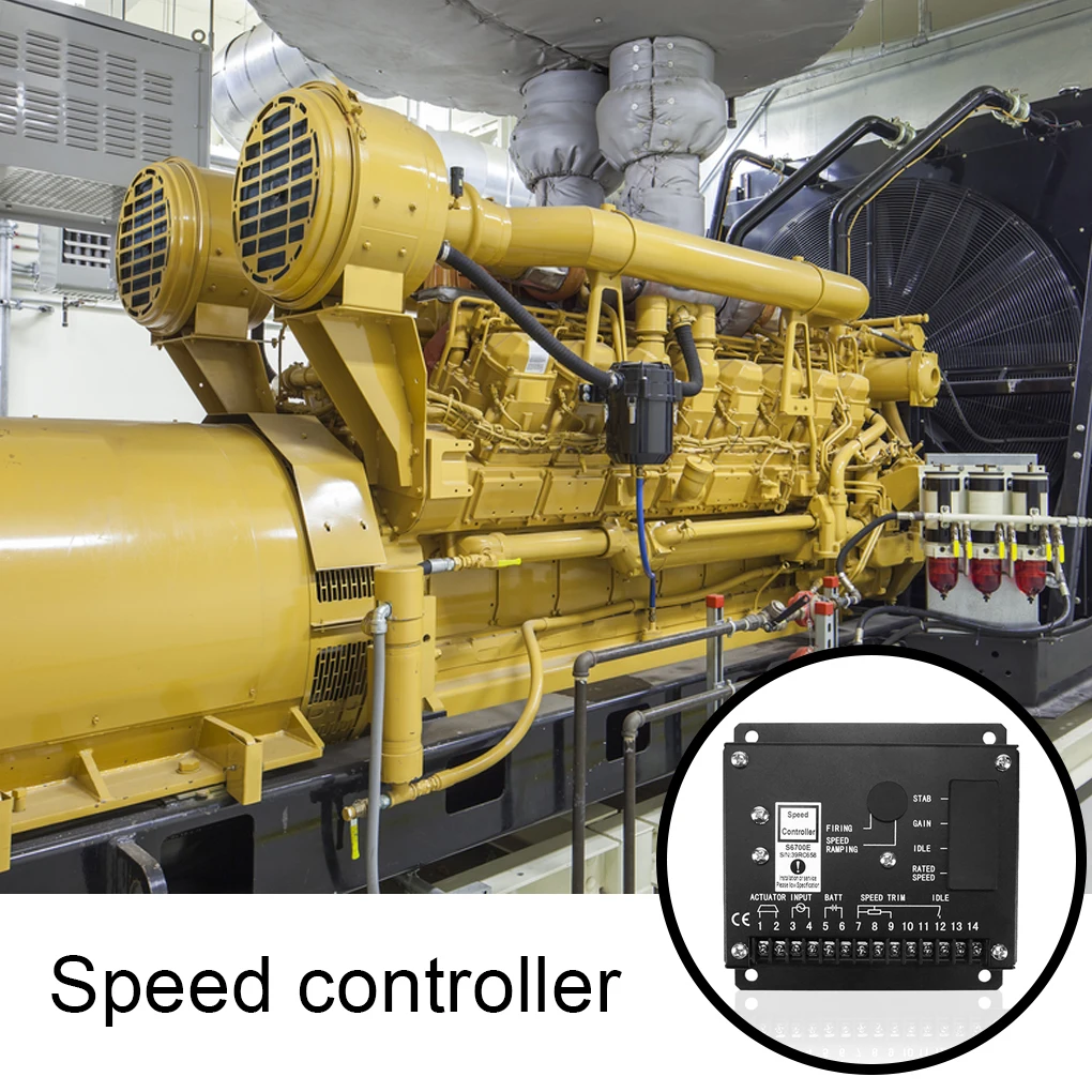 

Speed Controller Strong Function Direct Changing Electric Governor Stability Quick Response Unique Design Genset