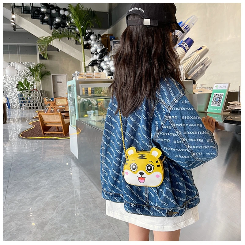 Fashionable Cartoon Children's Bag Kindergarten Boys and Girls Shoulder Crossbody Bag Mini Kids Coin Purse Wallet