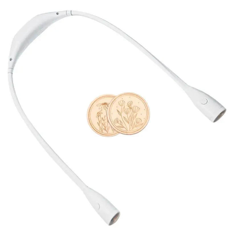 

Book Night Light For Reading Neck Led Knitting Crochet Light Rechargeable LED Book Light Portable Hands Free Reading Lamp For