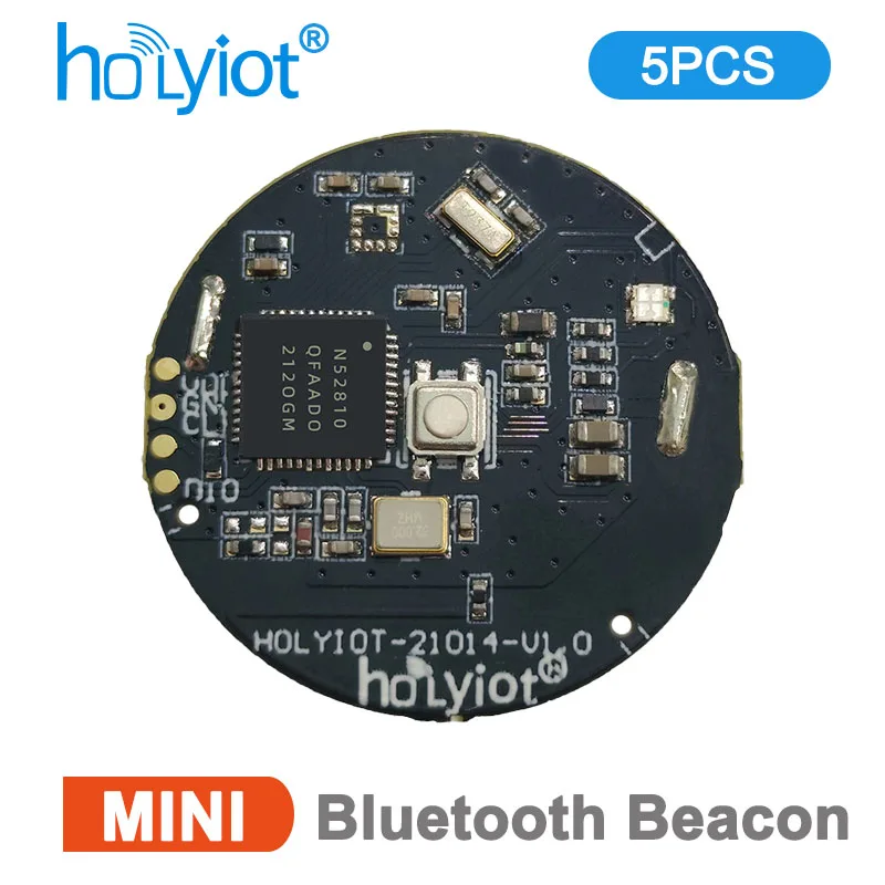 5 шт. Bluetooth-маячок NRF52810 с низким энергопотреблением