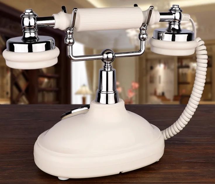 Новый модный фиксированный телефон в европейском стиле |