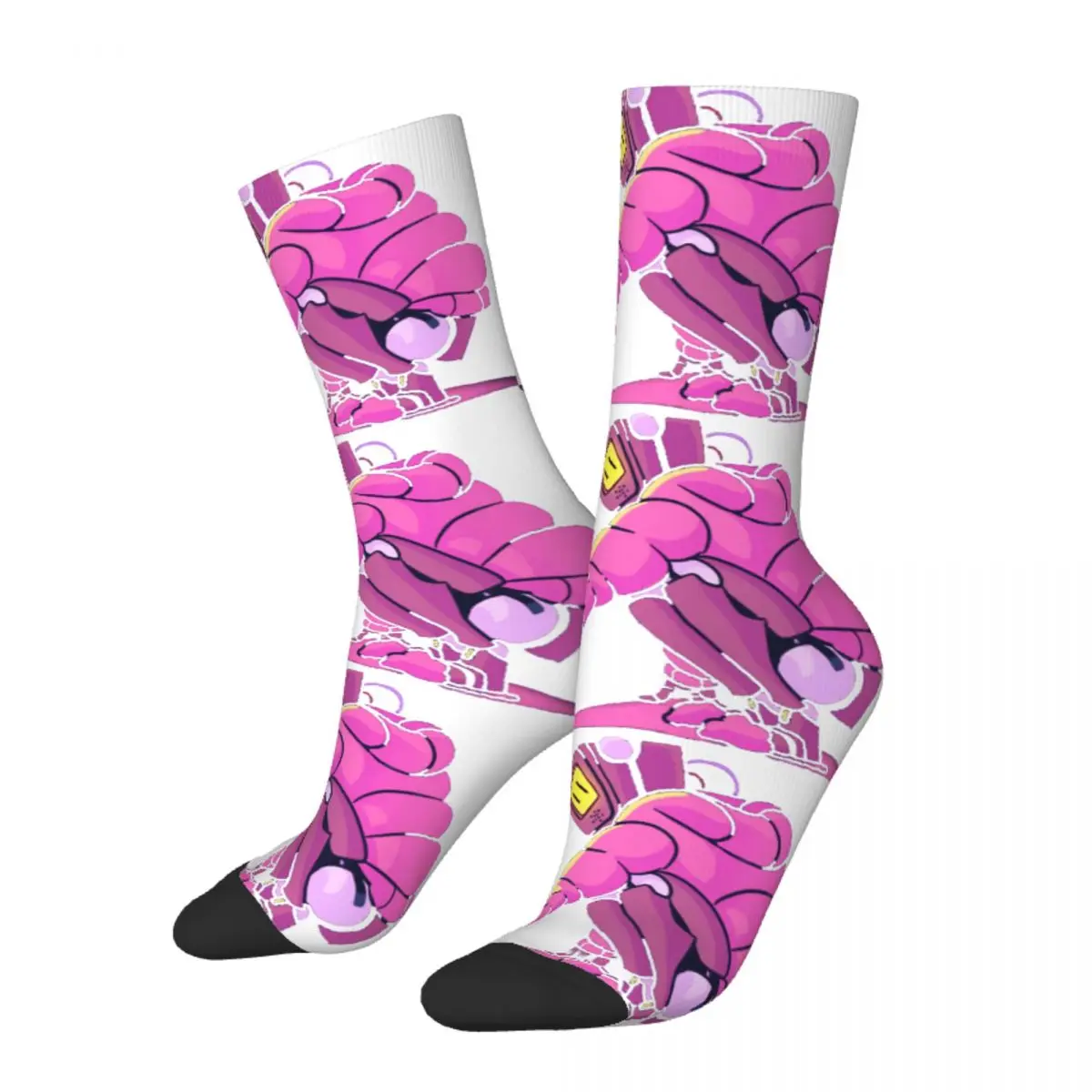 

Hip Hop Retro Stroking Crazy Men's Socks Unisex Stray Game Street Style Pattern Printed Funny Novelty Happy Crew Sock Boys Gift