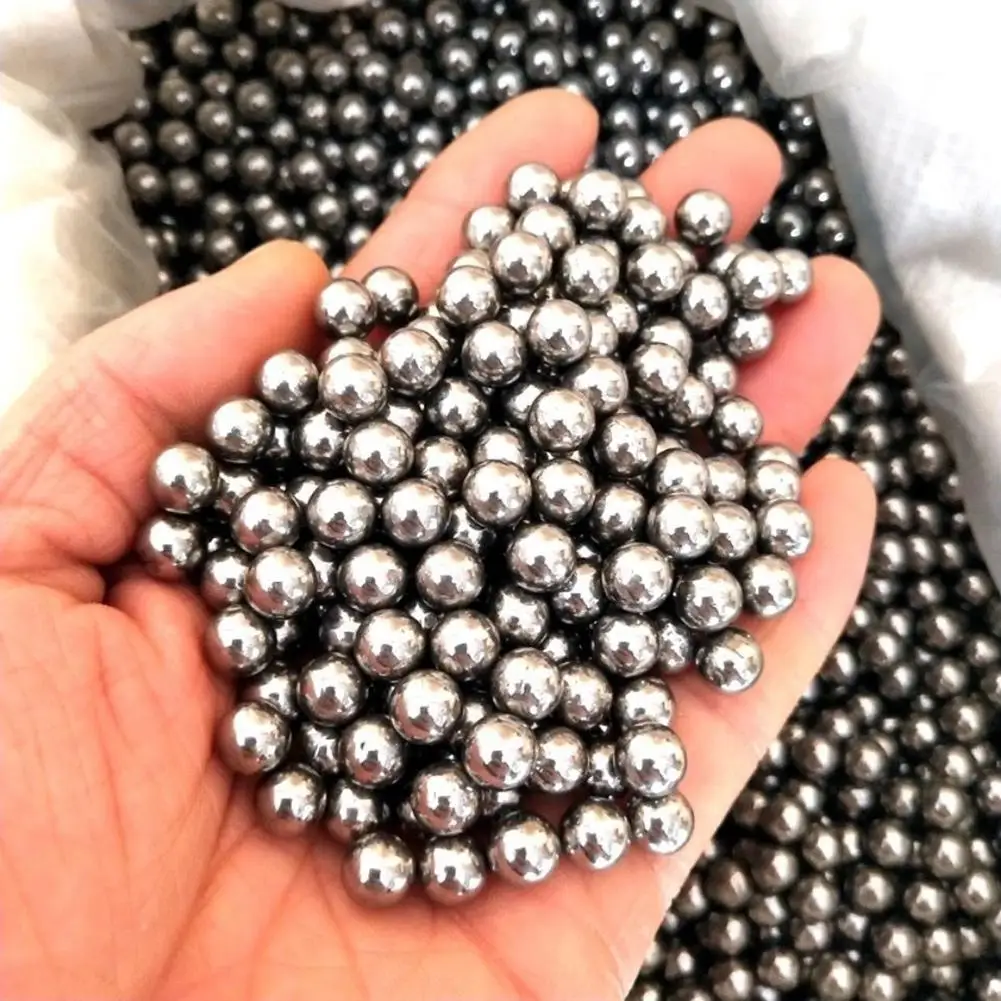 100pcs 8mm Steel Balls Stainless Steel Slingshot Pinball Outdoor Sports Entertainment Bow Accessories