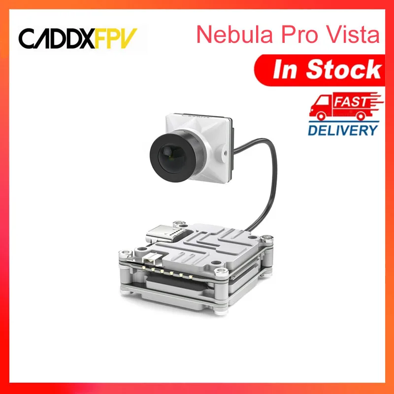

Caddx Nebula Pro Vista Kit Cameras 720p/120fps HD Digital 5.8GHz FPV Transmitter 2.1mm 150 Degree FPV Camera for RC Mini Drone
