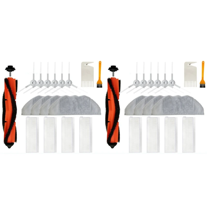 

2X Hepa Filter Main Side Brush Mop Rag Replacement For Xiaomi MJSTG1 Mijia G1 Mi Robot Vacuum Cleaner Parts Accessories