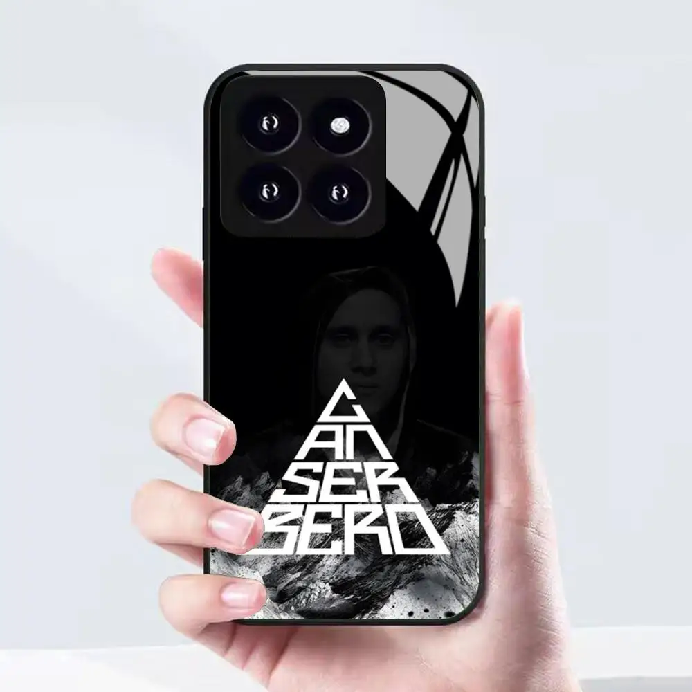 Фото Чехол для телефона R-residente Canserbero для Xiaomi 17 15 14 13 12 Mi 11 X T Ultra Pro Lite 5G, черный стеклянный чехол №3