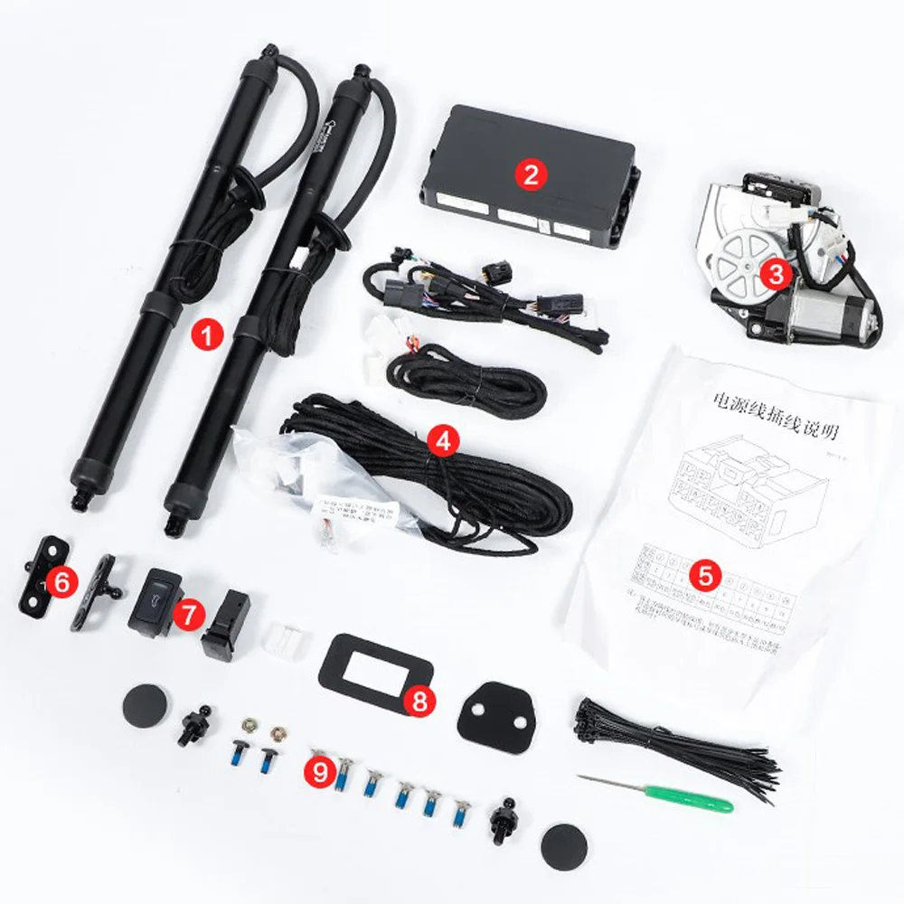 

car trunk accessories for Toyota Land Cruiser 300 automatic gate electric tail gate lift with OEM suction lock Electric tailgate