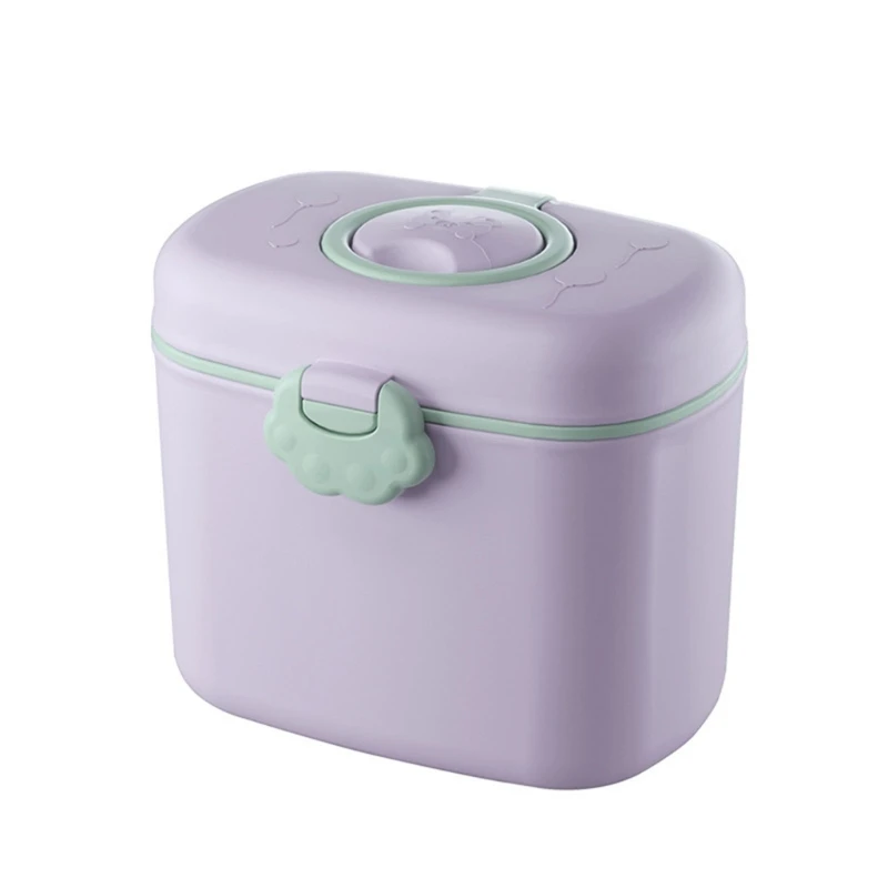 

Formula Dispenser Box Infant Complementary Food Storage Box Portable Food Container for Baby Toddler Travel Gear M89C