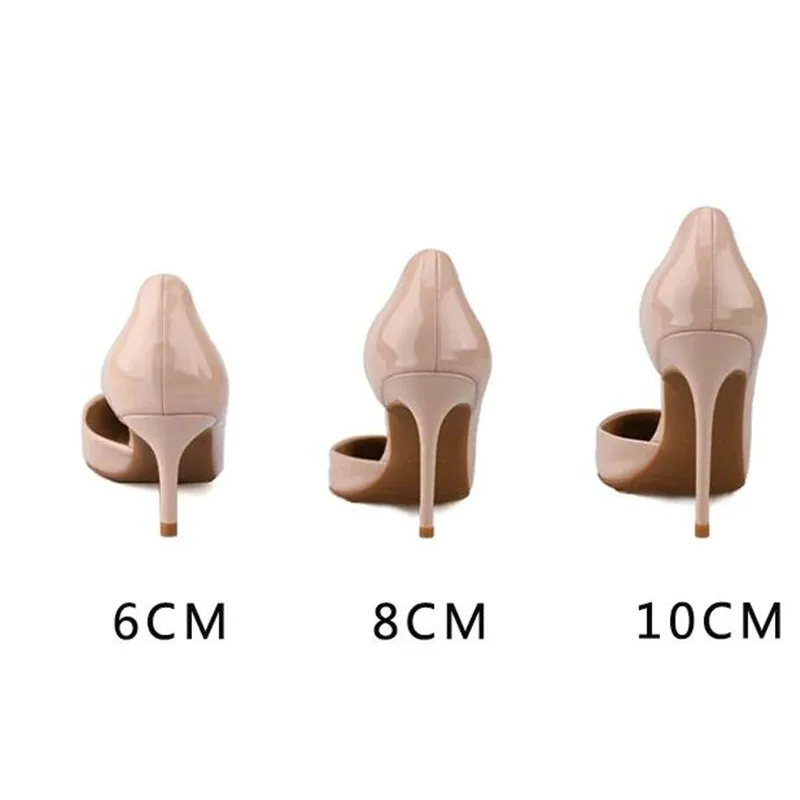 Туфли-лодочки женские на высоком каблуке пикантные заостренный носок