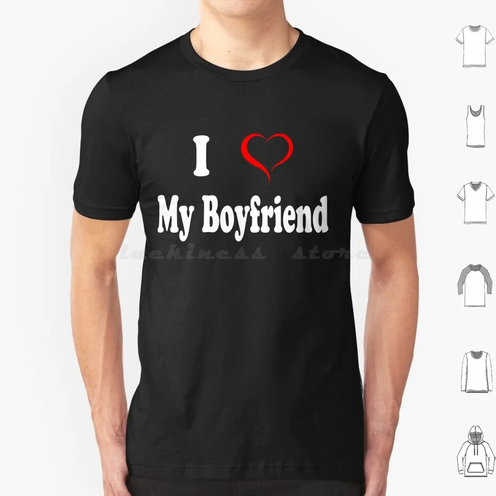 Я люблю моего парня, футболка для мужчин, женщин, детей, 6Xl, мне нравится мой парень, валентинка, парень, Забавная девушка, люблю пару, извините