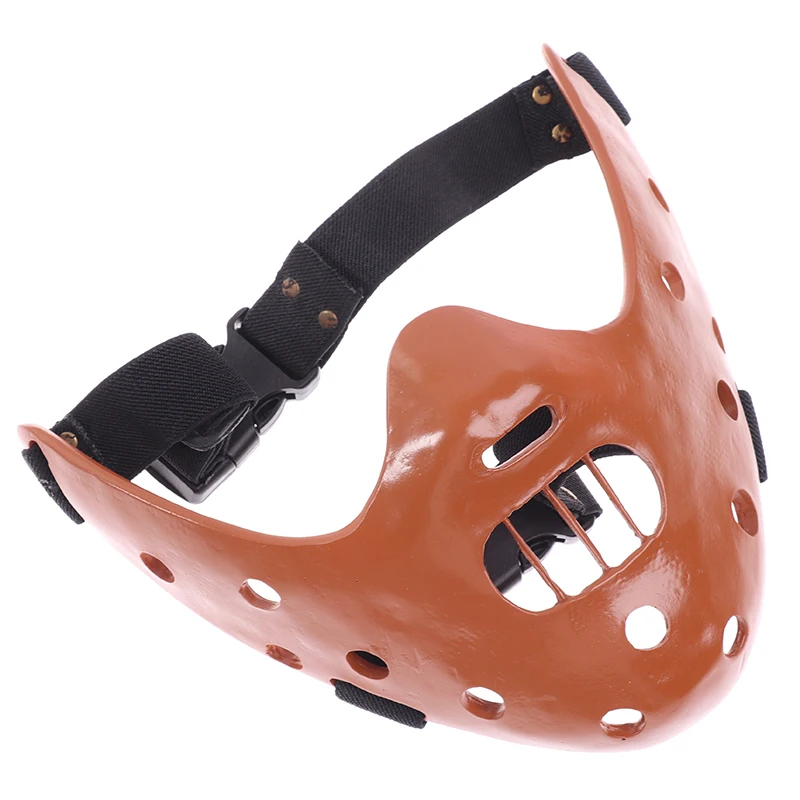 Тишина ягнят Ганнибал Лектер Косплей Маска фантазия Хэллоуин Вечеринка Реквизит