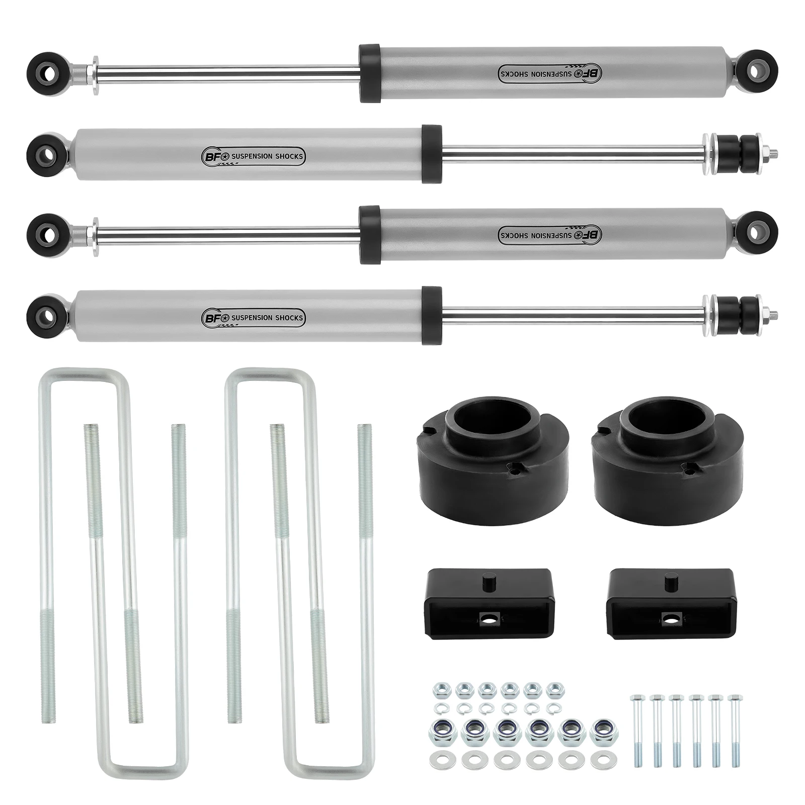 

2.5" Suspension Lift Kit w/Shocks & Coil Spacers for Dodge Ram 1500 4WD 94-01