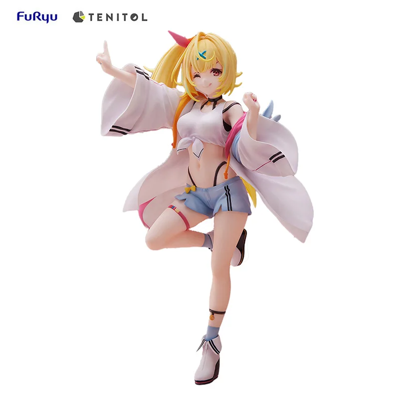 

FuRyu Original TENITOL NIJISANJI Sara Hoshikawa 20CM PVC Anime Figure Action Figures Model Collection Toy