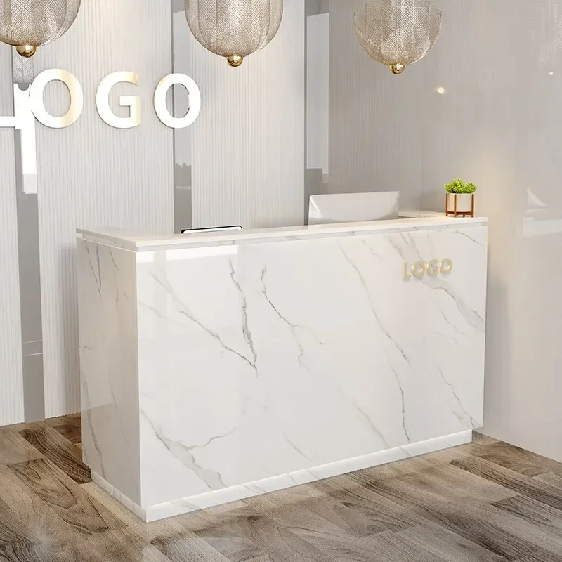 Барная стойка регистрации высокий шкаф-витрина офисный стол коммерческий кассир