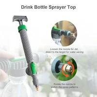 garden manual pump sprayer adjustable nozzle handheld water bottle sprayer watering spray for gardening watering home plant