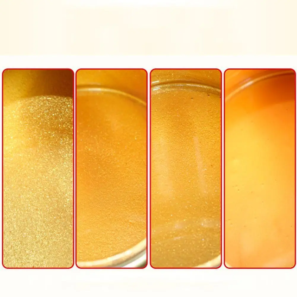 

100g/bottle Gold Paint Water-based Bronzing Paint For Wood Gold Statue Furniture Gold Paint Safe Non-toxic Gold Foil Paint E1u6