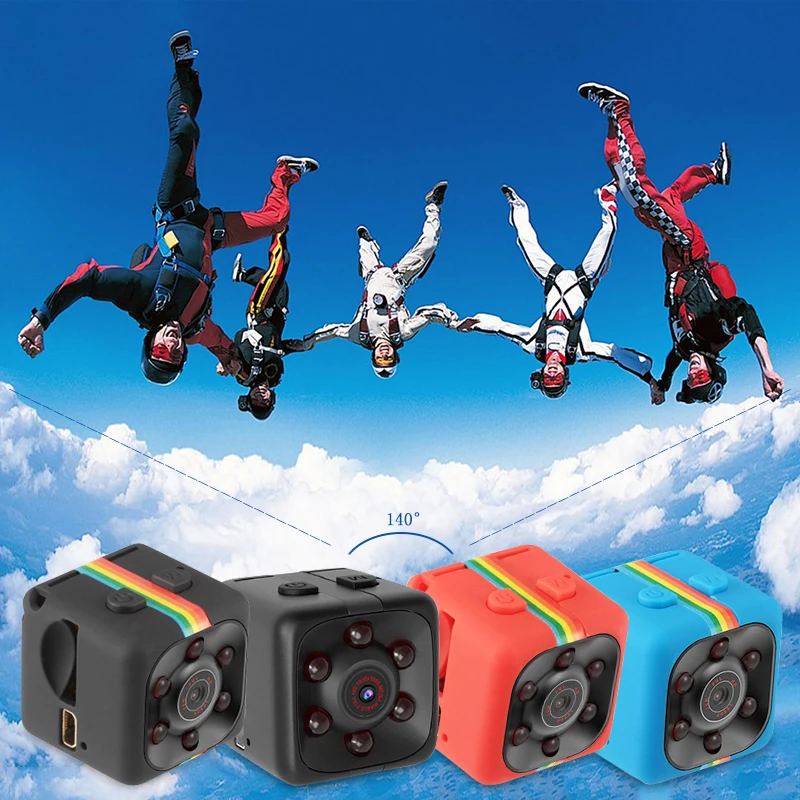 Скидка 2022 мини-камера HD 1080P датчик ночного видения Видеокамера движения DVR микро камера Спорт DV видео маленькая камера PK A9