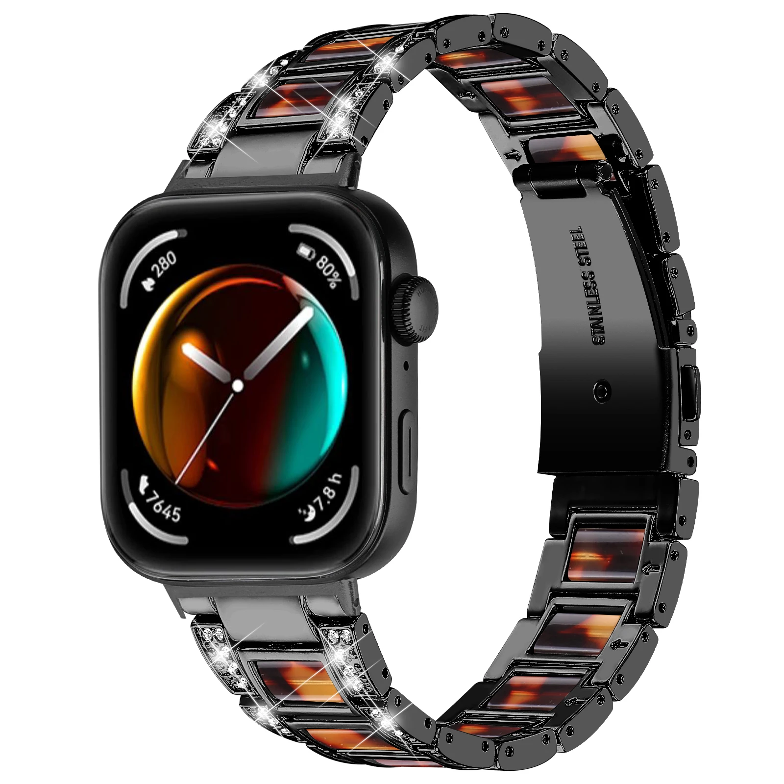 Ремешок из полимера и нержавеющей стали для Huawei Watch Fit 3