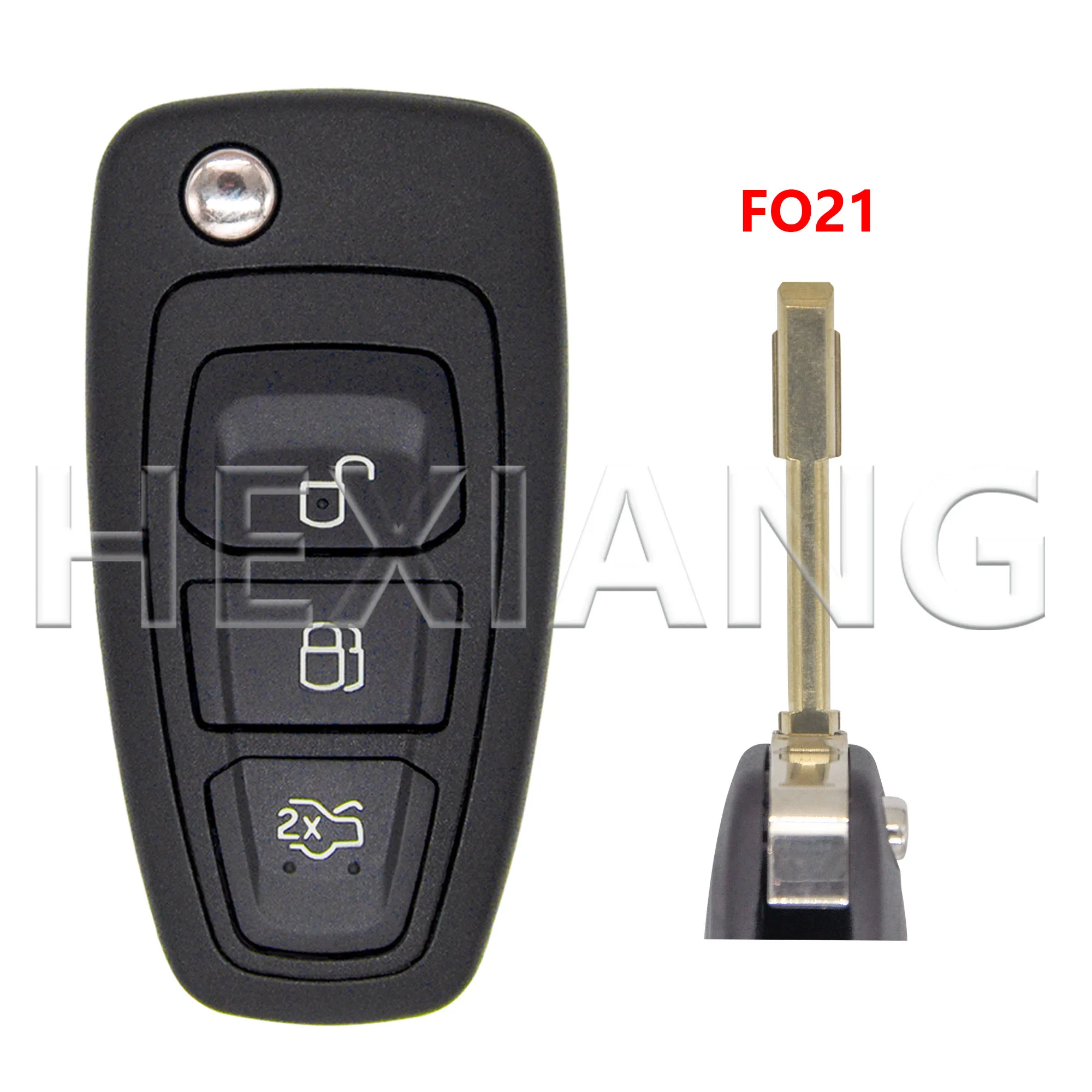 

DR 2/3 Кнопка HU101/F021 Чехол для автомобильного ключа с лезвием для Ford Ranger Galaxy Mondeo C-Max S-Max Focus Transit Tourneo Custom MK3 MK4