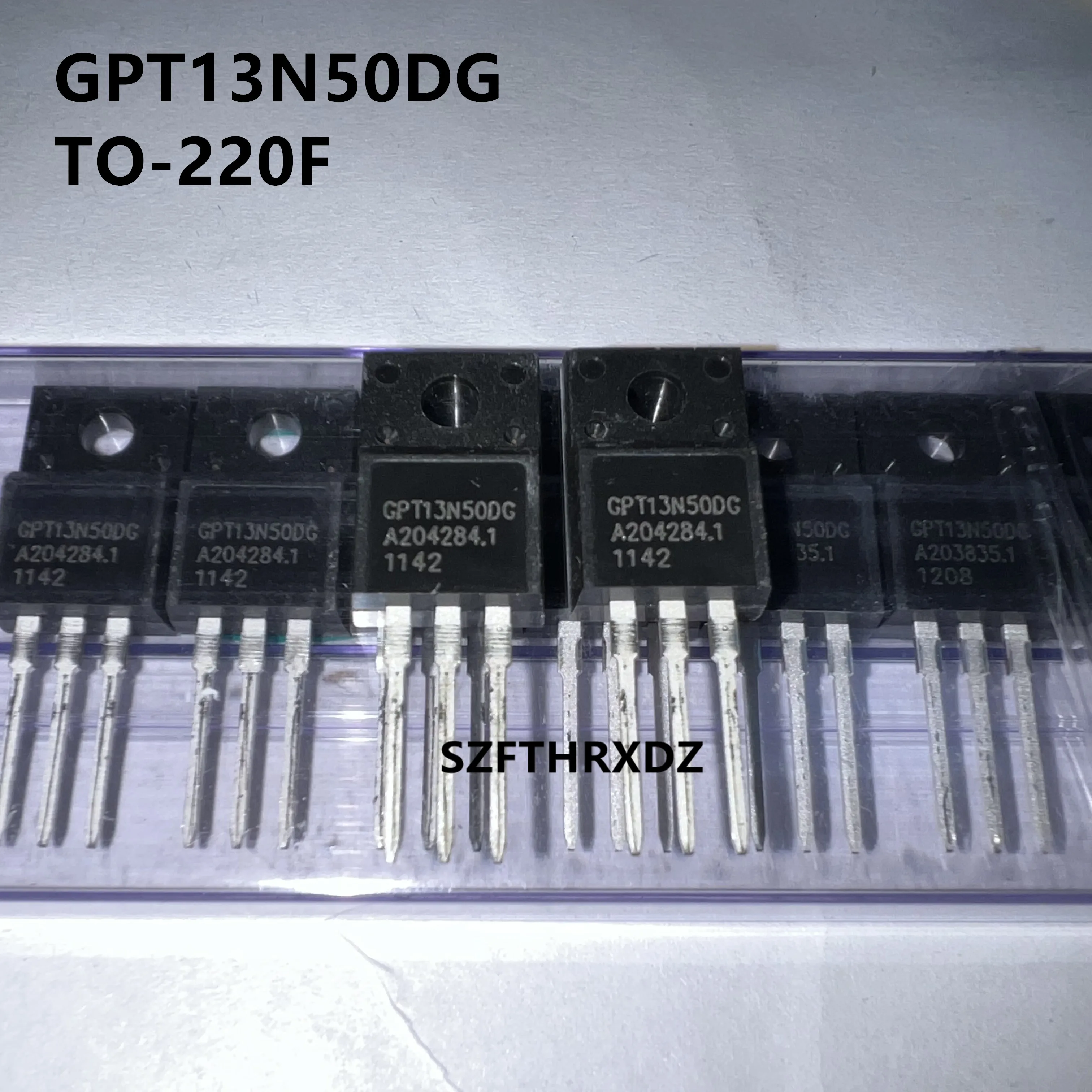 10 шт. 100% новый импортный оригинальный GPT13N50DGN220FP GPT13N50DG TO-220F 10 шт. 100% новый импортный оригинальный GPT13N50DGN220FP GPT13N50DG TO-220F