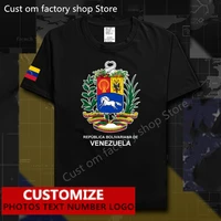 venezuela flag %e2%80%8bt shirt free custom jersey fans diy name number logo 100 cotton t shirts men women loose casual t shirt