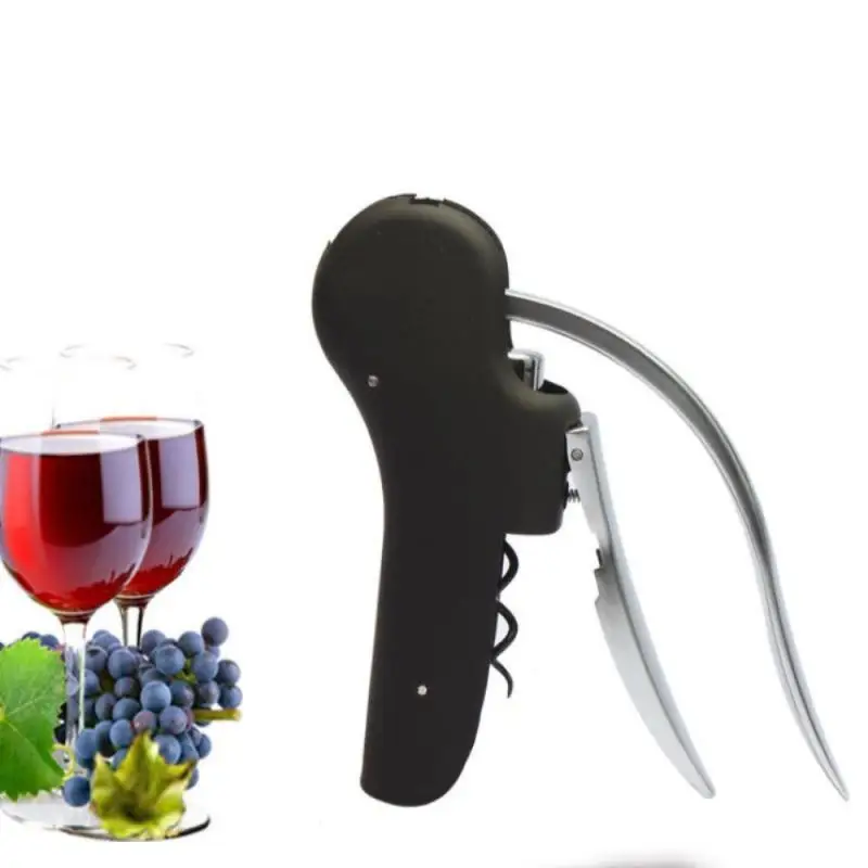 

Zinc Alloy Wine Corkscrew Goose-shaped Corkscrew Wine Bottle Lever Screwpull Opener The Design Is Simple Beautiful And Practical