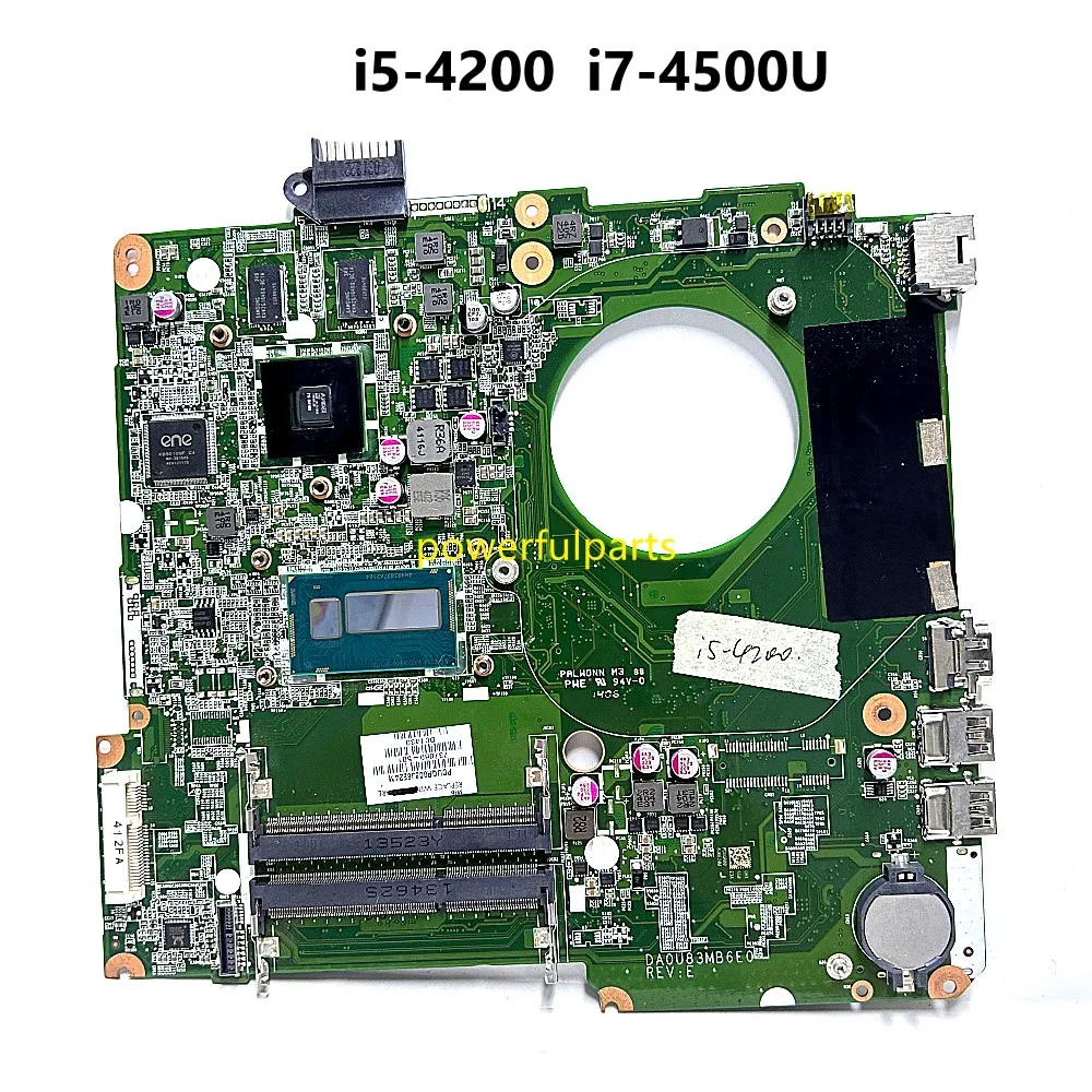 

Материнская плата DA0U83MB6E0 DA0U82MB6D0 для ноутбука Hp Pavilion 15-N, 737669-501, 737986-601, i5 i7 процессор с графической платой, работает нормально