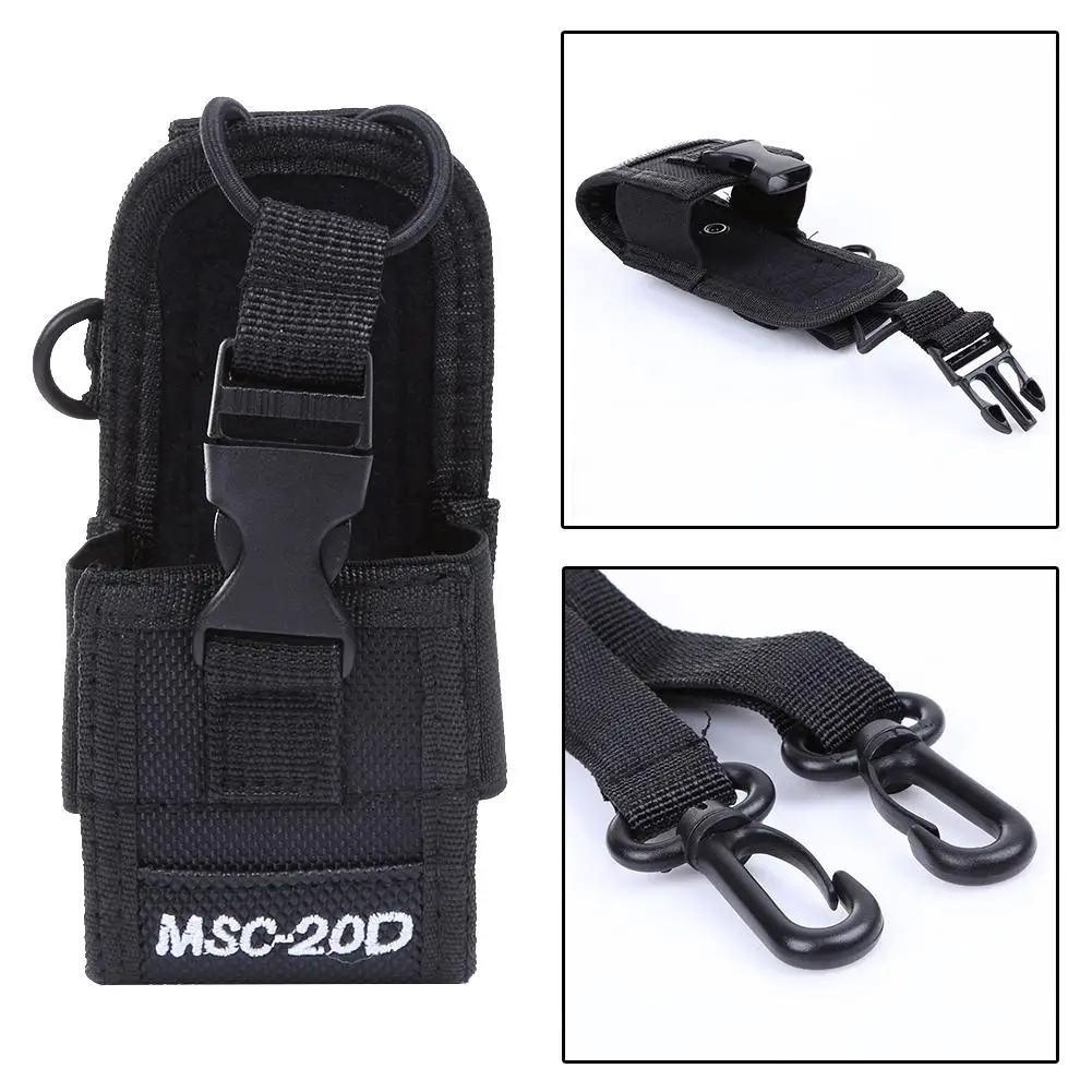 MSC-20D чехол для портативной рации Kenwood BaoFeng UV-5R BF-888S Mototrola Radio Nylon Pocket Holder Bag посылка