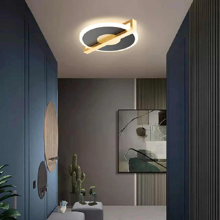 

Modern Concealed Mounted Corridor Lamp Porch Balcony Ceiling Lights Nordic Living Room Chandelier Bedroom Dining Led Lighting