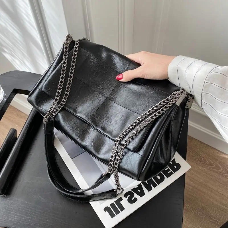 

Fashion Designer Ladies Messenger Bags High Quality Women Pu Leather Shoulder Bag New Luxury Female Large Capacity Crossbody Bag