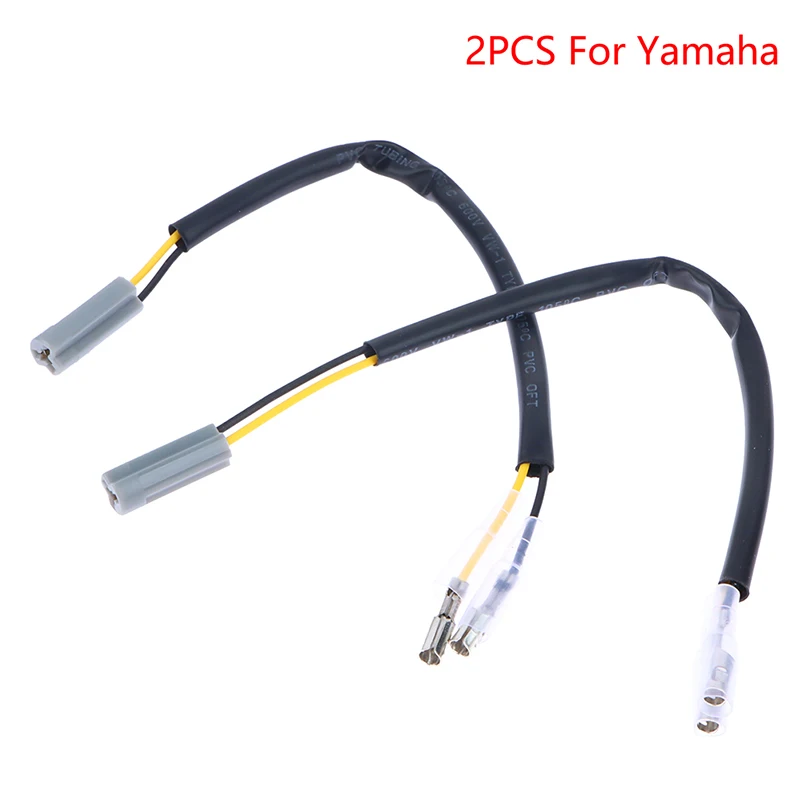 

Motorcycle Turn Signals Wire Adapter Plug 2 Pcs Connectors Accessories For YZF600 R6 YZF-R6