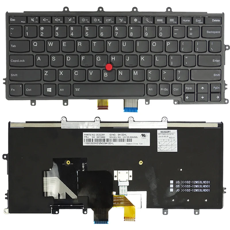 Новая американская арабская русская клавиатура для Lenovo ThinkPad X230S X240 X240S X250 X250S X260 X270