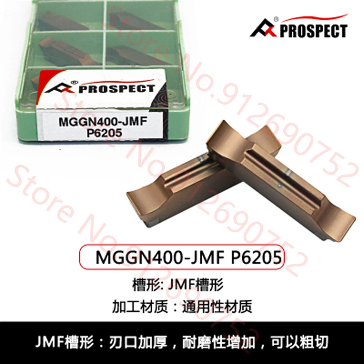 Фото Твердосплавные пластины PROSPECT MGGN150 MGGN200 MGGN250 MGGN300 MGGN400 MGGN500 MGGN600-R-45 R-30 L-45 L-30 JMF K01 P6205 MGGN №1