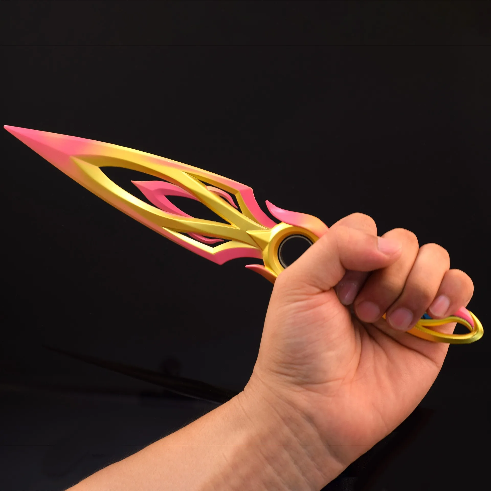 30 см Mystbloom Golden Kunai с оболочкой из искусственной кожи Valorant игровая периферия