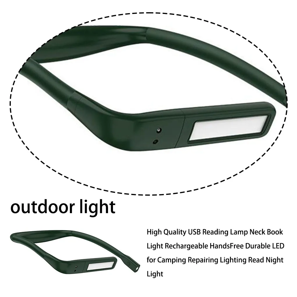 

Neck Light Outdoor Fishing Lamp Adjustable Lighting Neckband Cordless