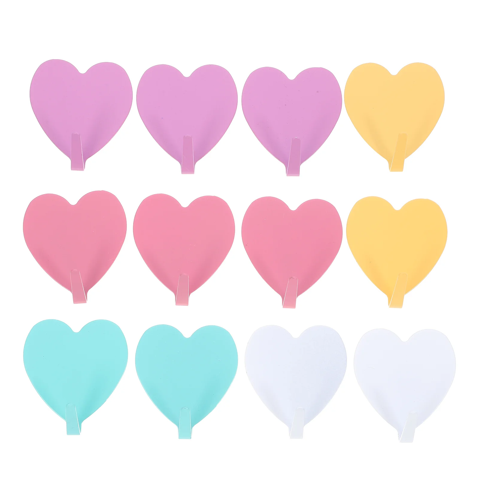 

Hooks Wall Hanger Adhesive Hook Coatmetal Heart Hat Towel Decorative Heavy Duty Hanging Key Sticky Self Mount Rack Iron Kids