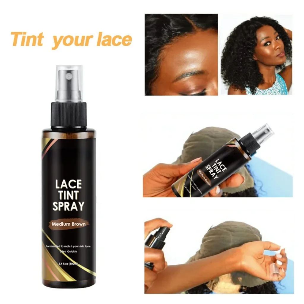 

Высококачественный кружевной оттенок, водостойкие коричневые натуральные парики, ТИНТ на фронтальной сетке для разных типов кожи, краска для волос