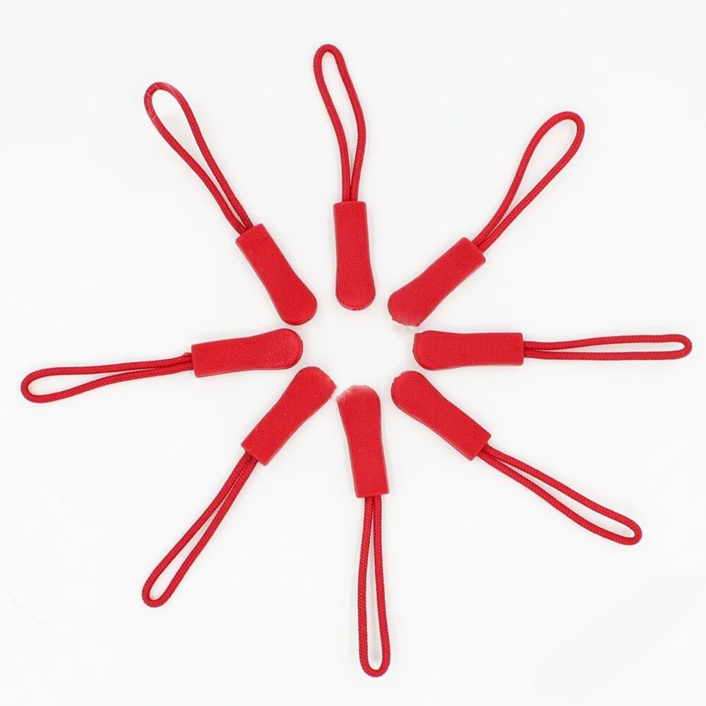 

35 pcs Cord Nylon Zipper Cord Resin Cord Cord Zipper Head Nylon Cord for Bag