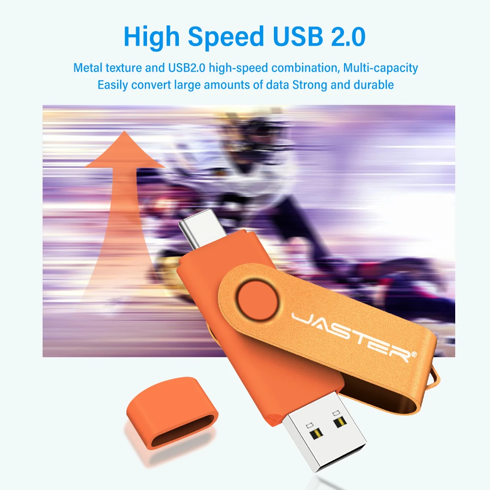 Фото USB-накопитель TYPE-C 128 ГБ 360 °   Мини-ручка свободного вращения, 64 ГБ, бесплатный индивидуальный логотип, USB-флеш-накопители, 32 ГБ, 2IN1, металлический флэш-накопитель, 16 ГБ №4