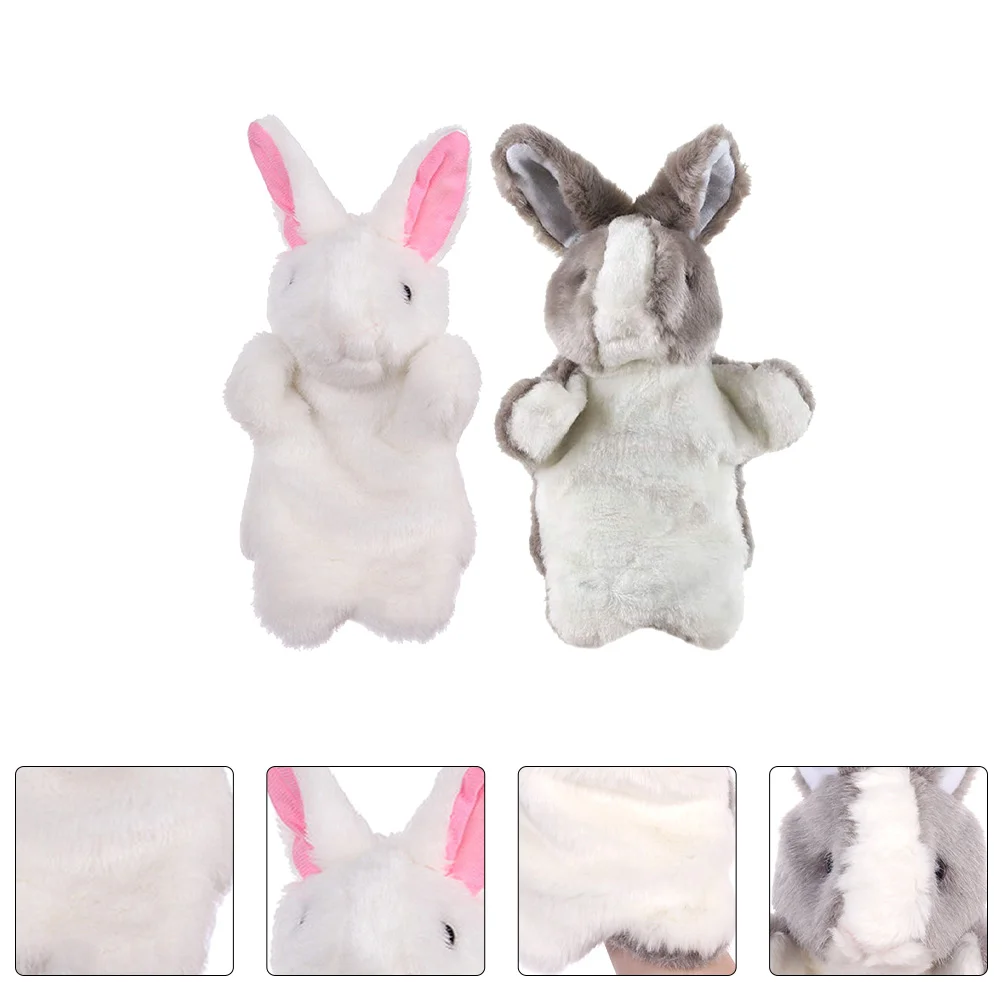 

Интерактивные куклы-кролики для детей-обучающие и забавные игрушки для пальцев для детей и родителей