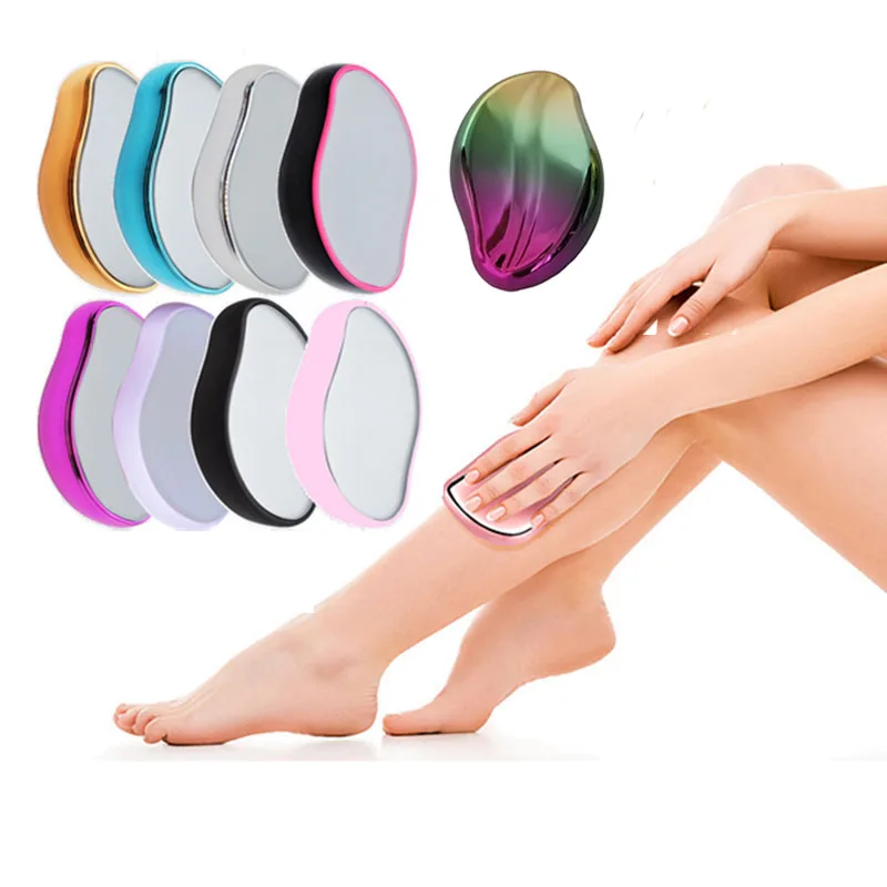 

Hair Removal Painless Safe Epilator Easy Cleaning Reusable Body Depilation Tool Crystal Physical Hair Eraser for Men Women