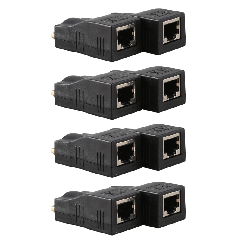 

8X 4K 3D HDMI 2. 0 30M удлинитель RJ45 через Cat 5E/6 сетевой LAN Ethernet адаптер